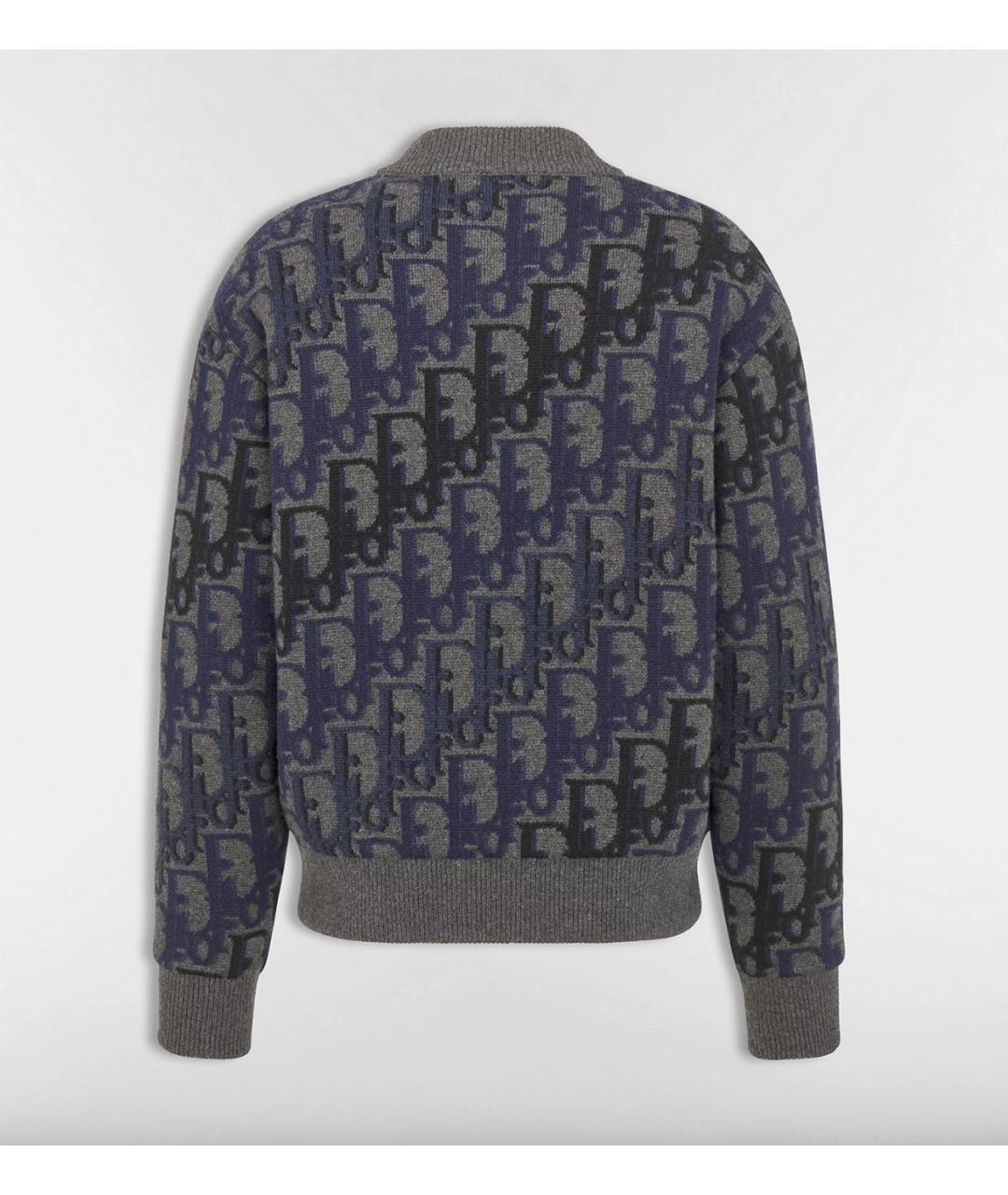 CHRISTIAN DIOR Серая шерстяная куртка, фото 2