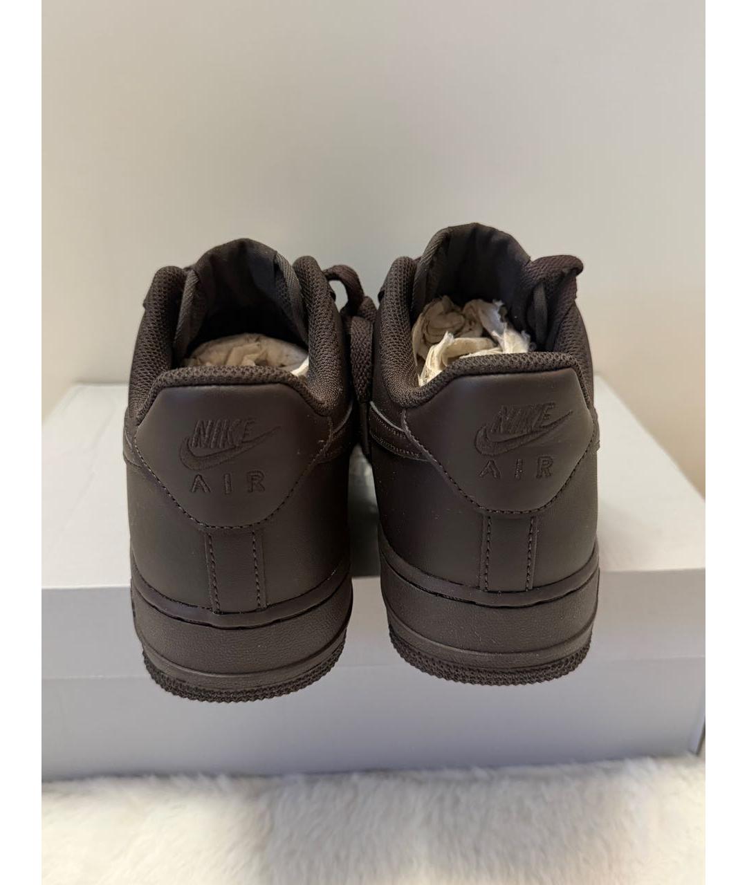 NIKE Коричневые низкие кроссовки / кеды, фото 4