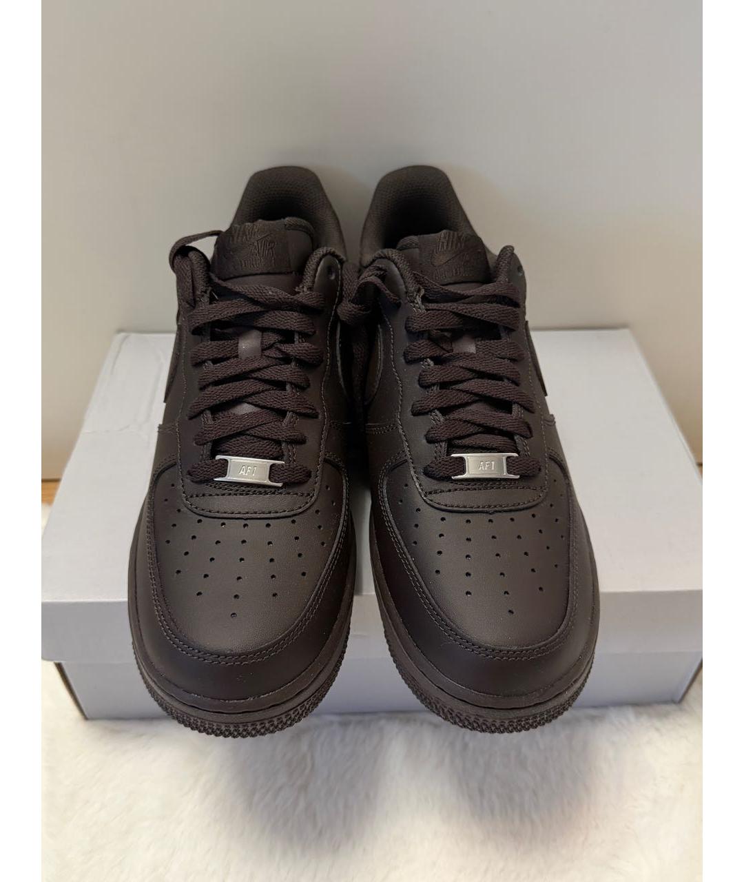 NIKE Коричневые низкие кроссовки / кеды, фото 2