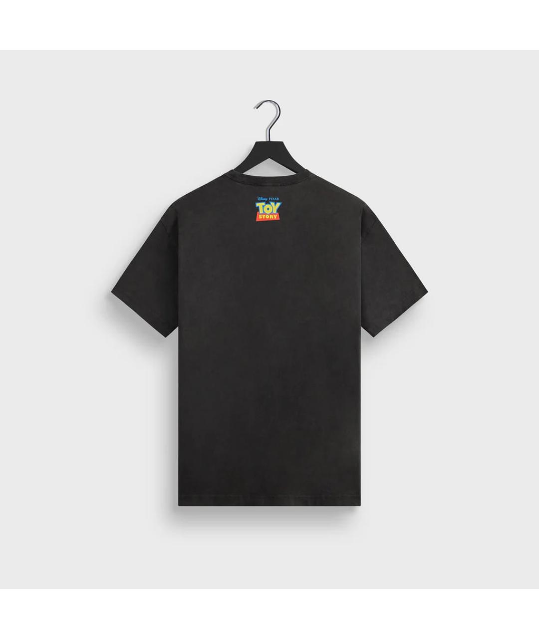 KITH Черная хлопковая футболка, фото 2