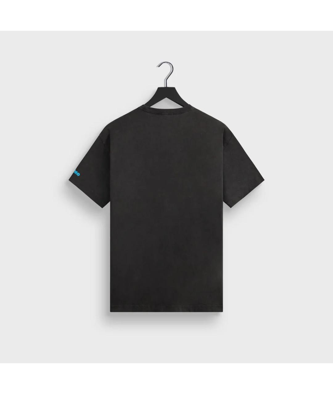 KITH Черная хлопковая футболка, фото 2