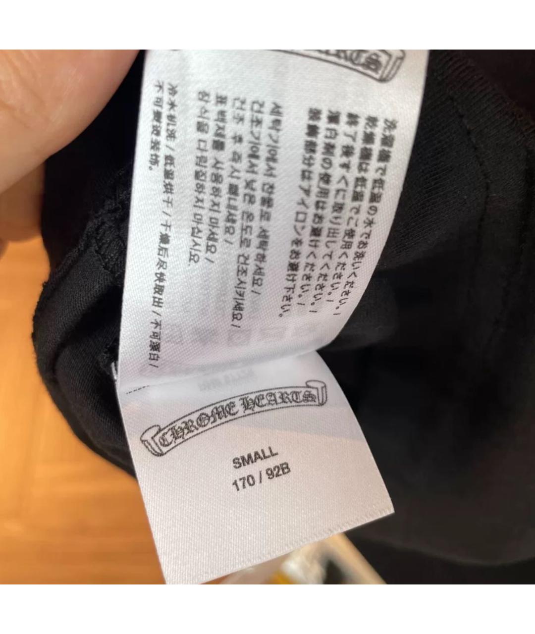 CHROME HEARTS Черная футболка, фото 6