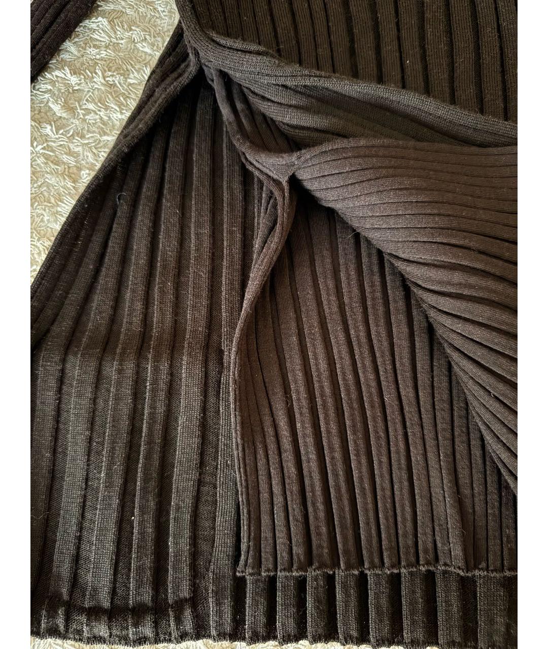 CELINE Коричневый шерстяной джемпер / свитер, фото 4