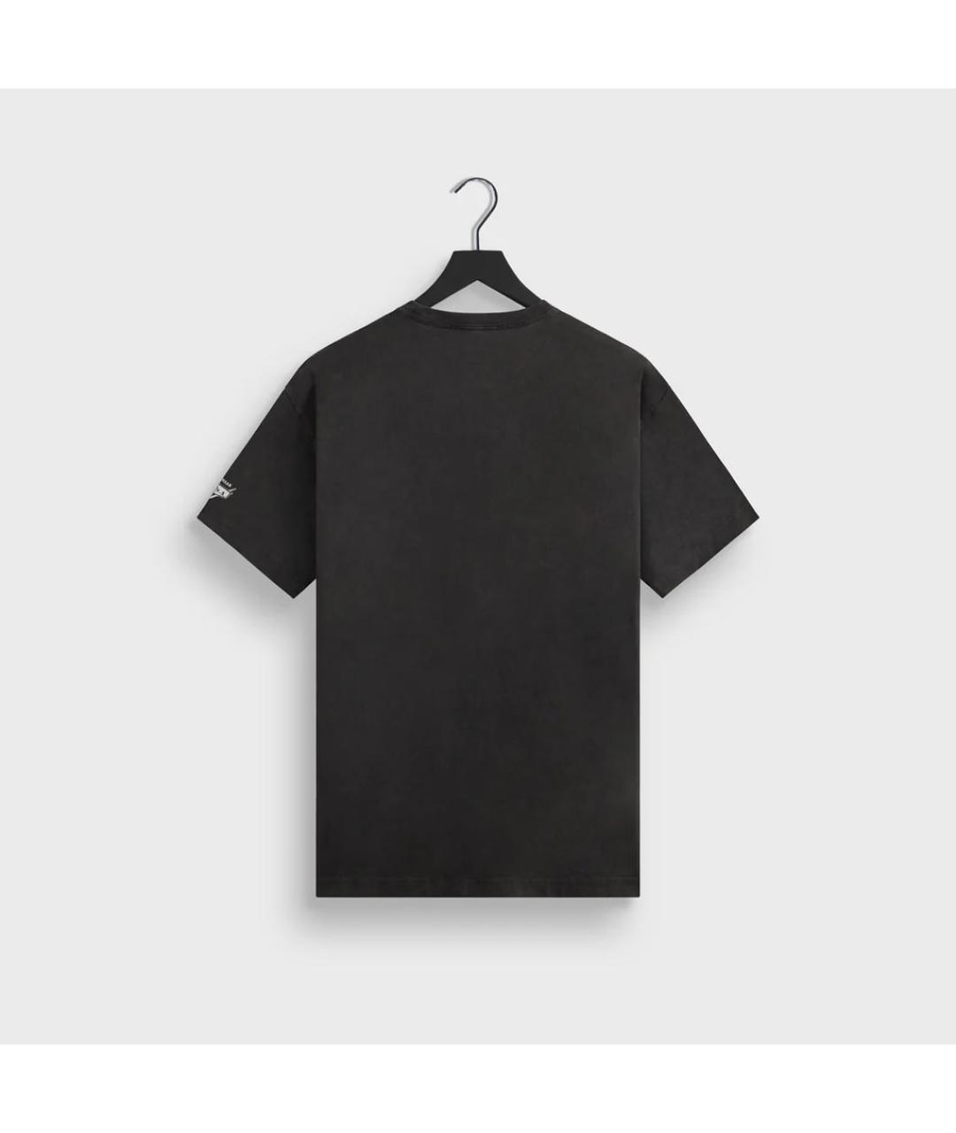 KITH Черная хлопковая футболка, фото 2