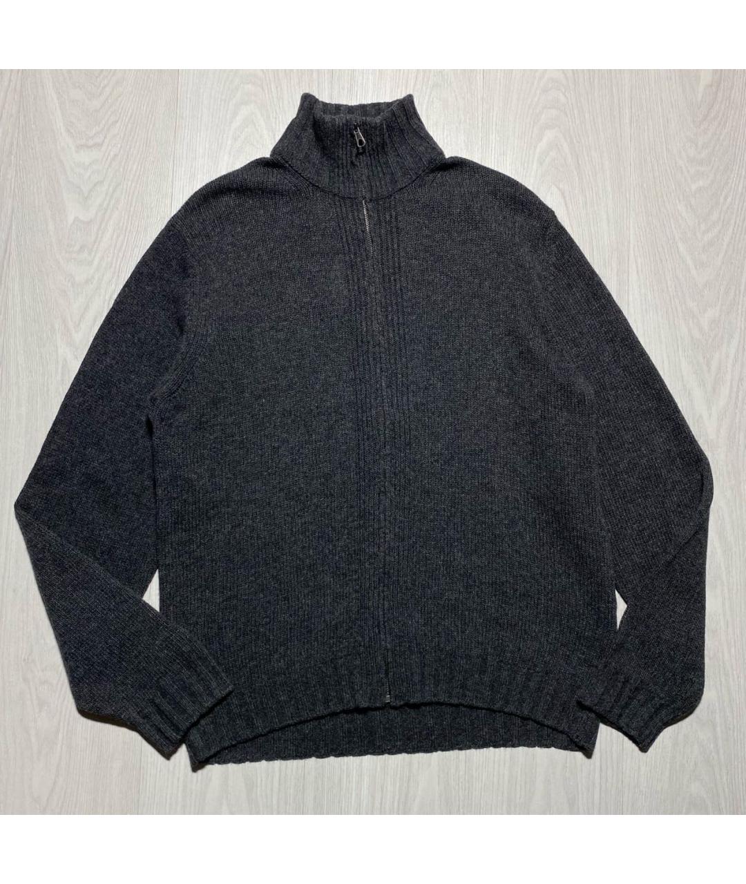 DIESEL Антрацитовый шерстяной джемпер / свитер, фото 6