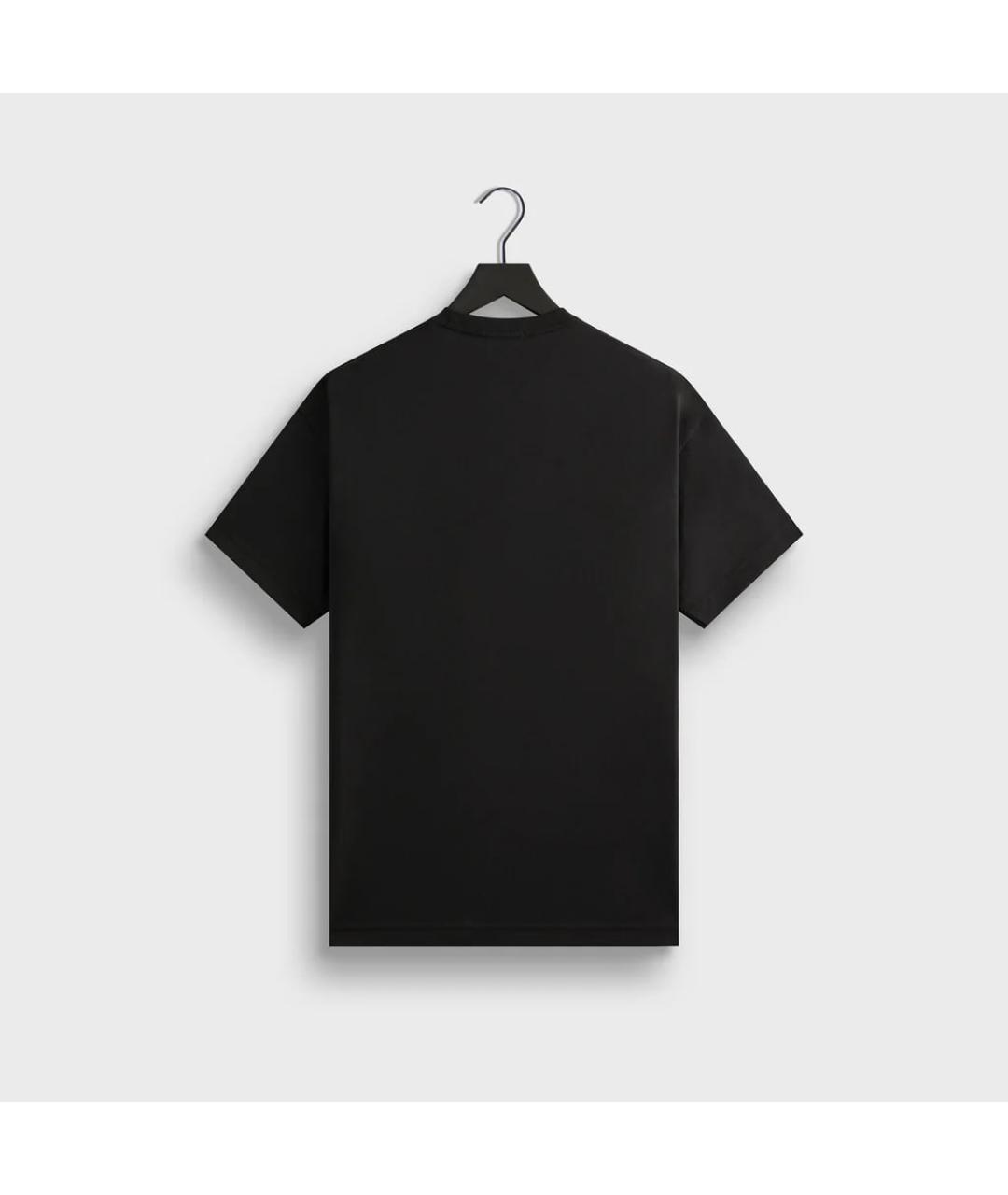 KITH Черная хлопковая футболка, фото 2