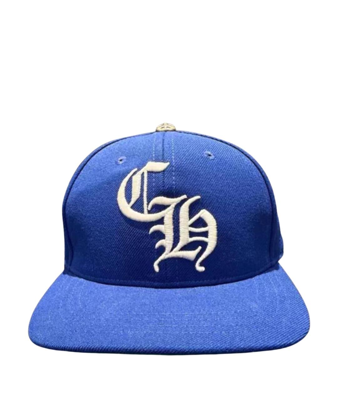 CHROME HEARTS Синяя кепка/бейсболка, фото 1