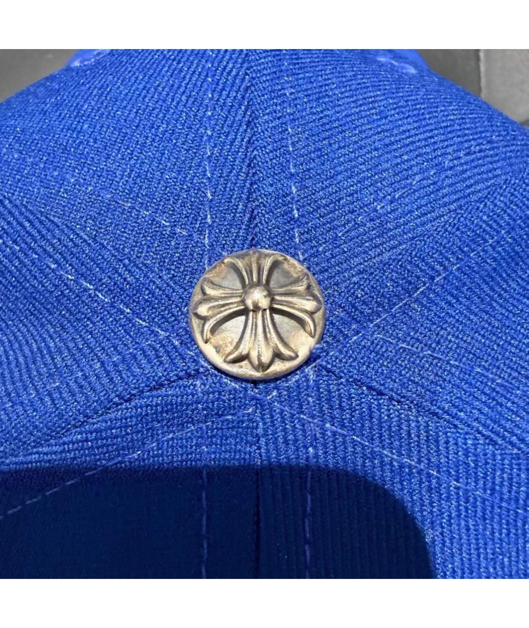 CHROME HEARTS Синяя кепка/бейсболка, фото 5