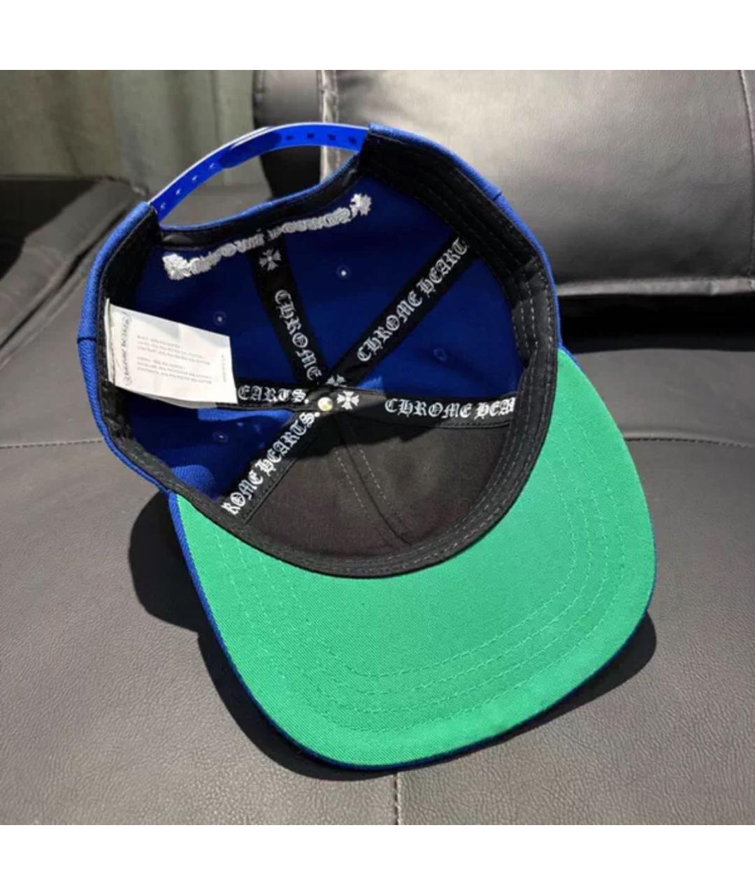 CHROME HEARTS Синяя кепка/бейсболка, фото 3
