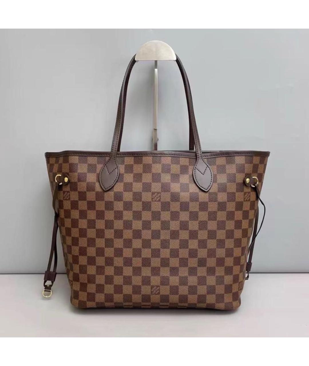 LOUIS VUITTON Коричневая сумка с короткими ручками, фото 6