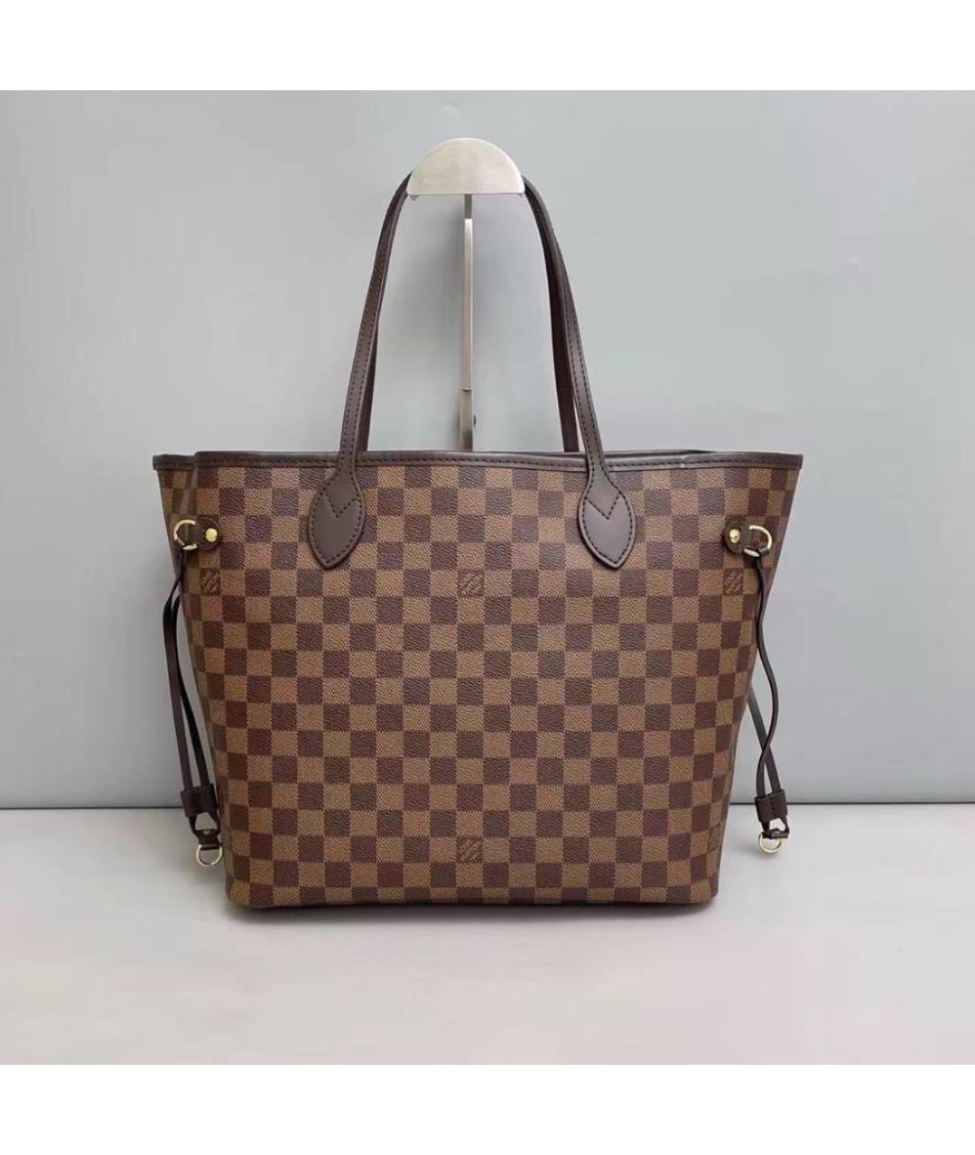 LOUIS VUITTON Коричневая сумка с короткими ручками, фото 2