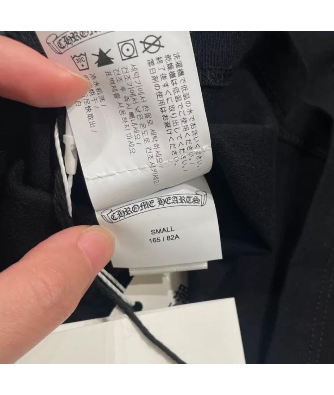 CHROME HEARTS Черная майка, фото 5