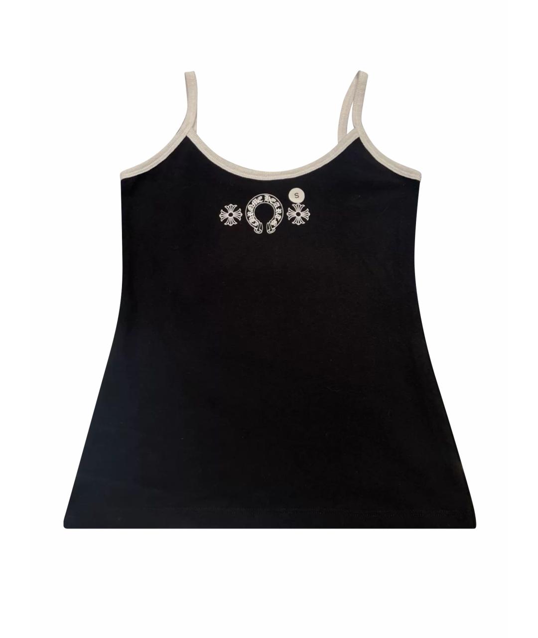 CHROME HEARTS Черная майка, фото 1