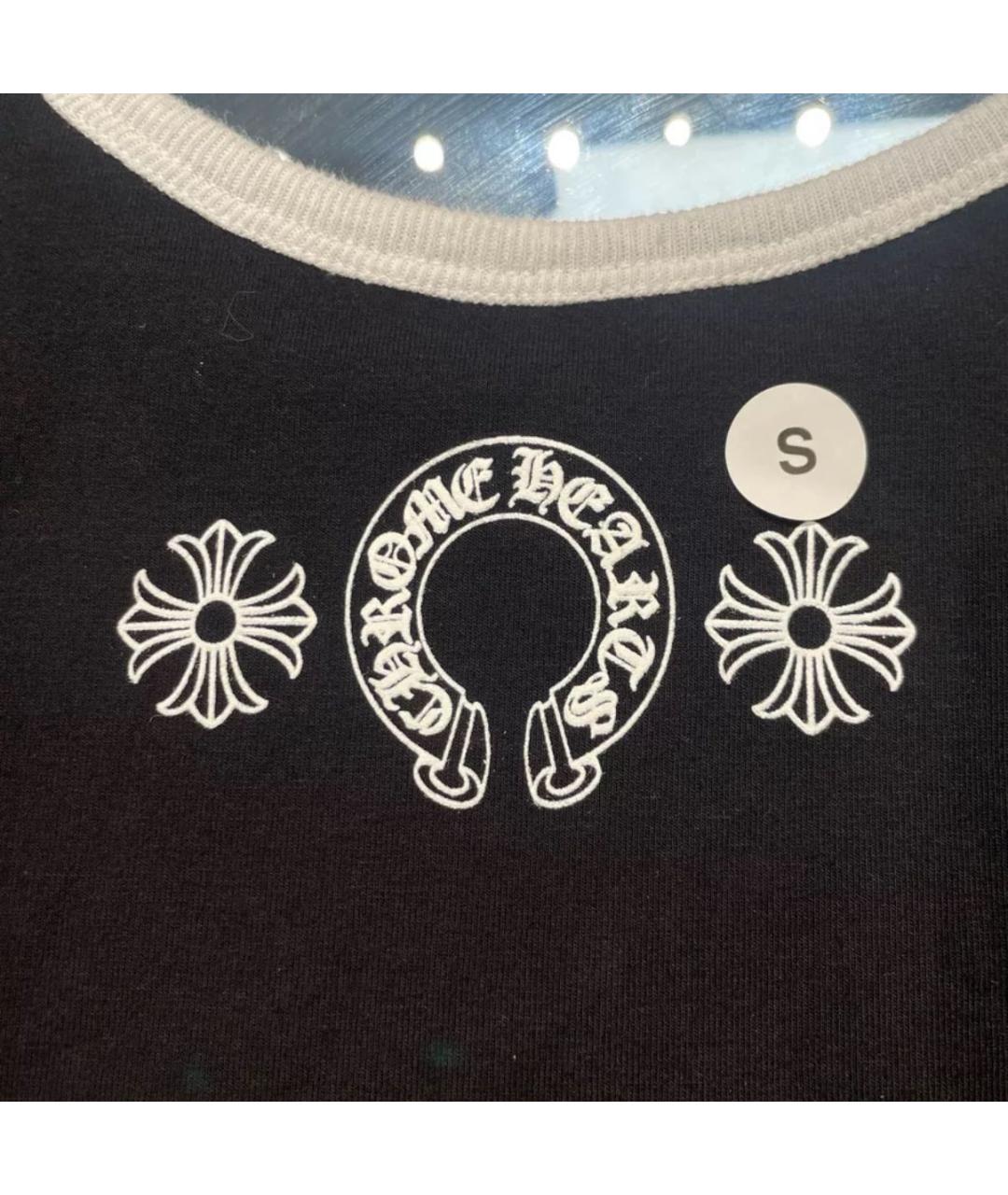 CHROME HEARTS Черная майка, фото 3