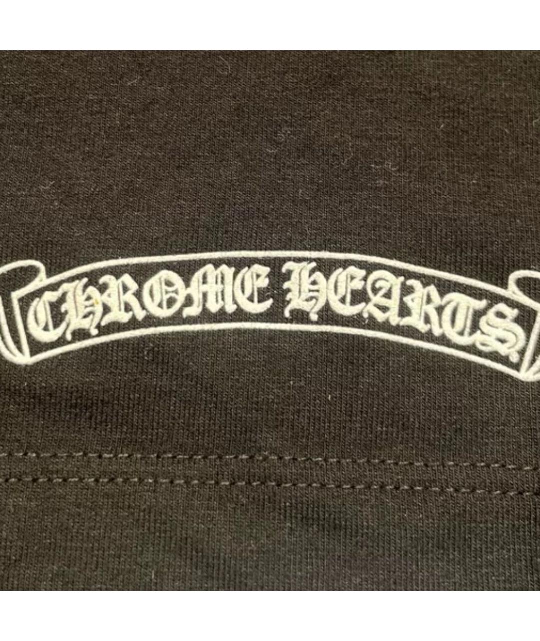 CHROME HEARTS Черная майка, фото 4