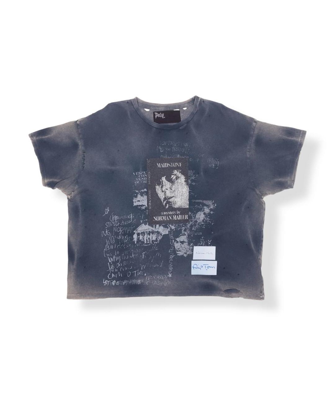 PALY Черная хлопковая футболка, фото 9