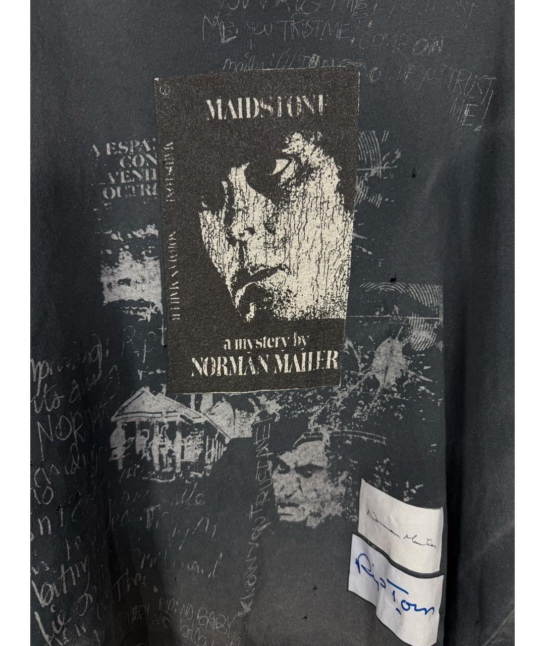 PALY Черная хлопковая футболка, фото 5