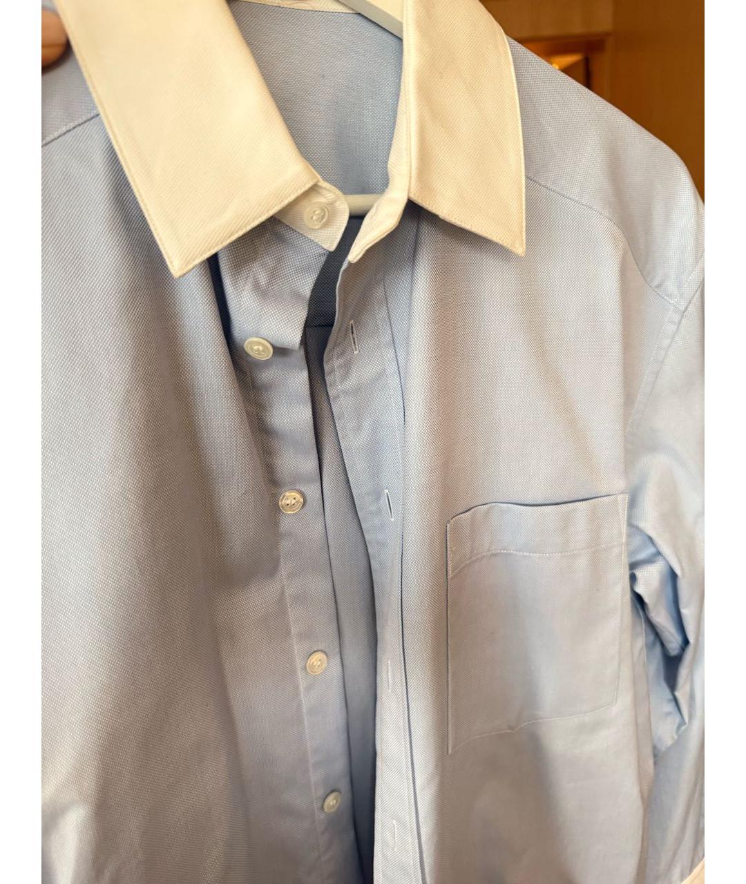 ALEXANDER WANG Голубой хлопковый костюм с брюками, фото 4