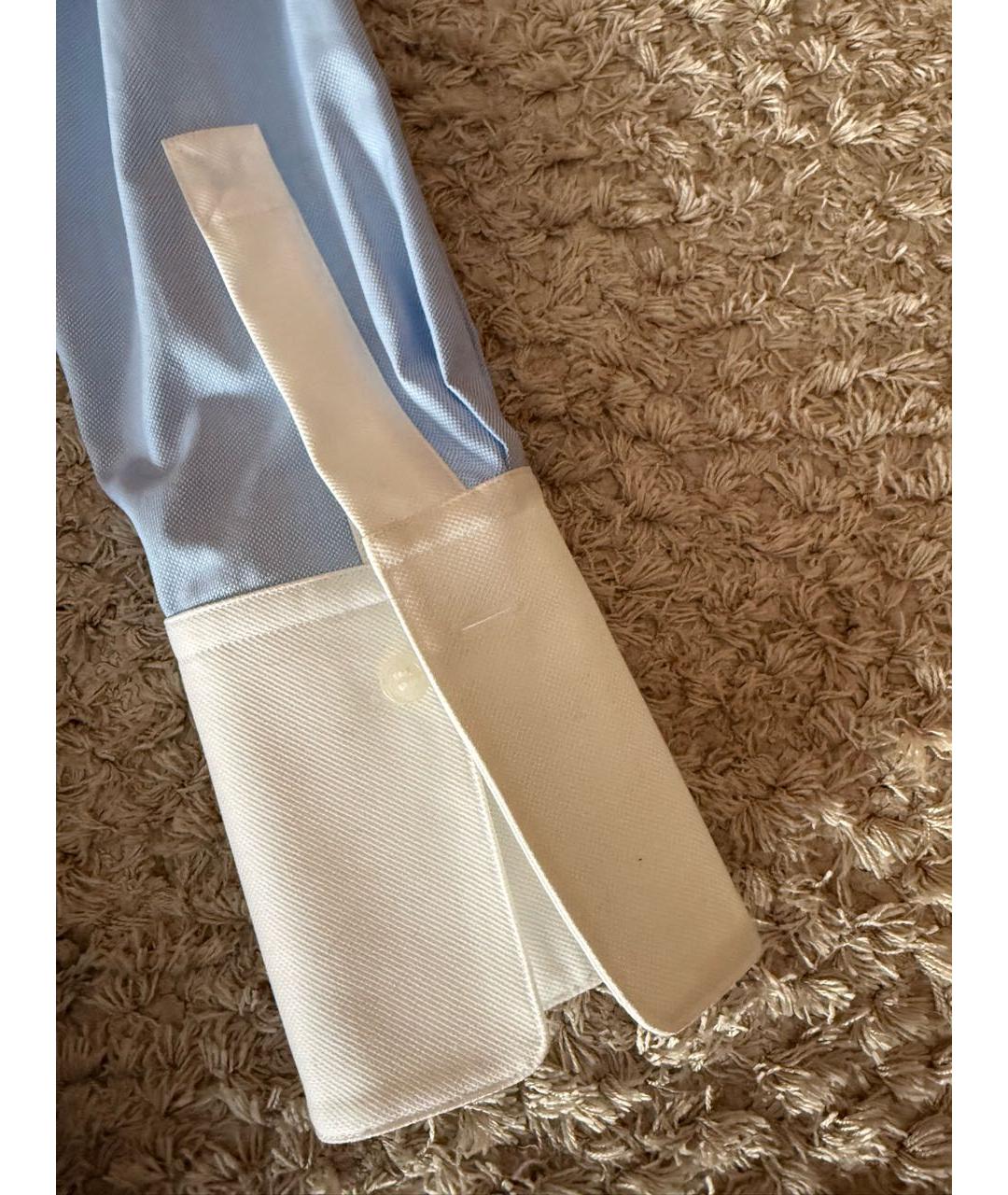 ALEXANDER WANG Голубой хлопковый костюм с брюками, фото 8