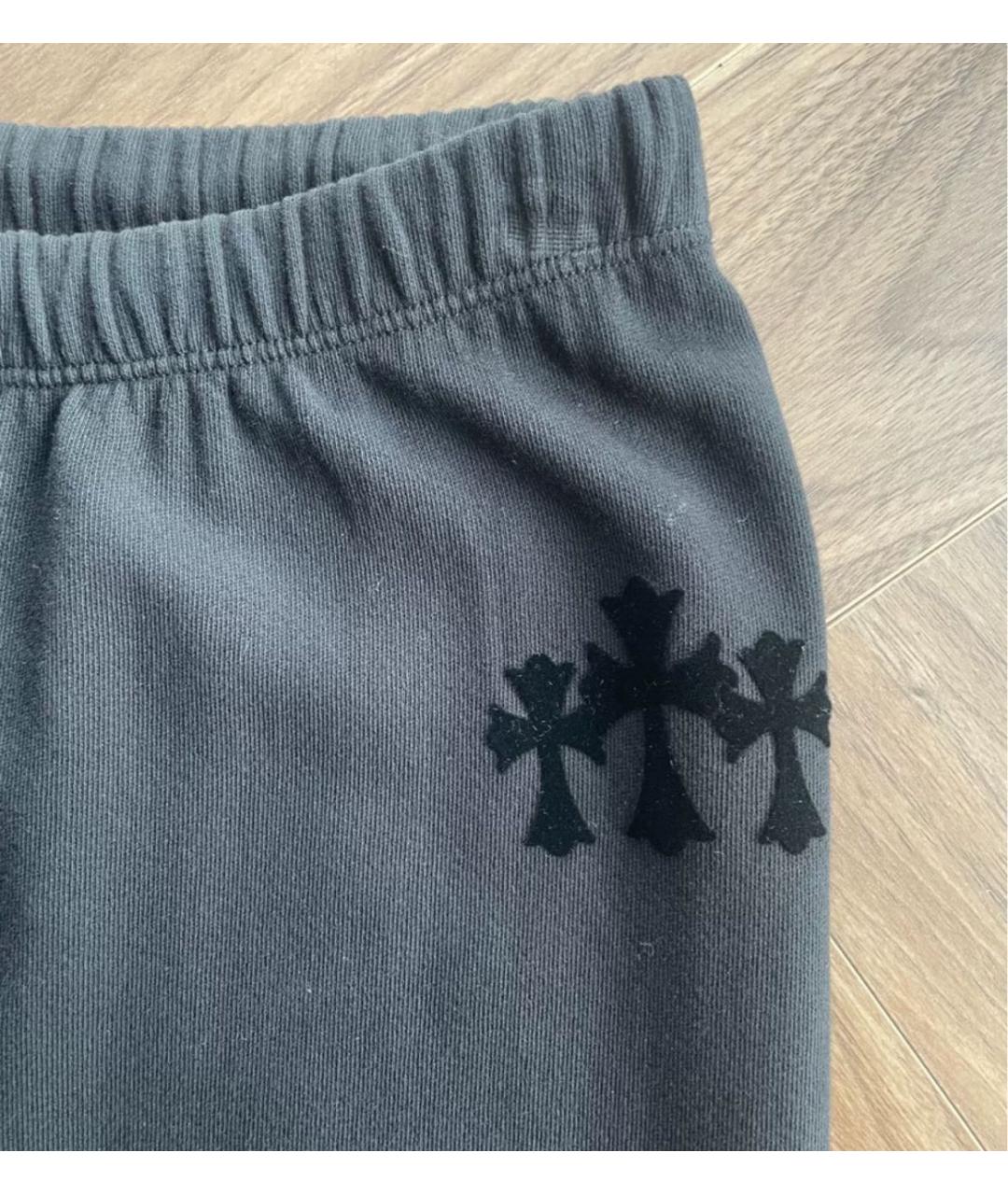 CHROME HEARTS Серые повседневные брюки, фото 2