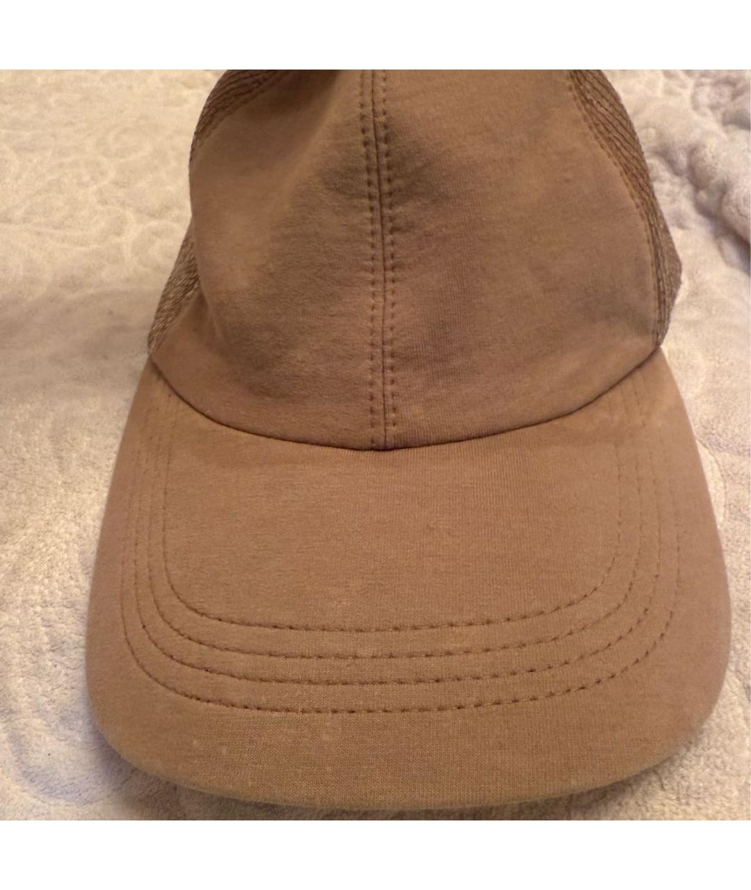 BRUNELLO CUCINELLI Бежевая шерстяная кепка, фото 2