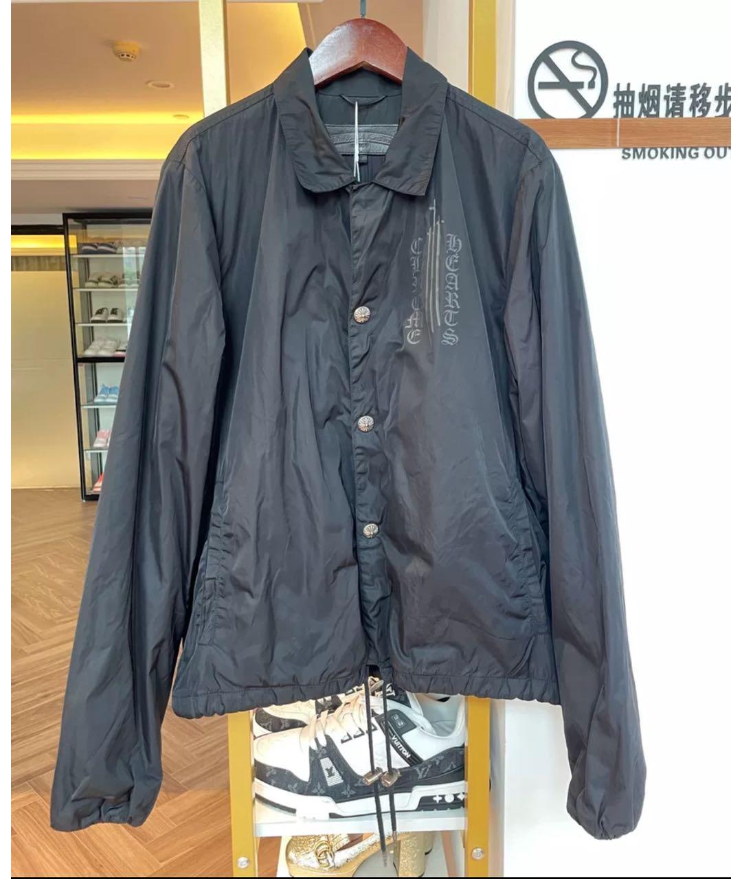 CHROME HEARTS Черная куртка, фото 7