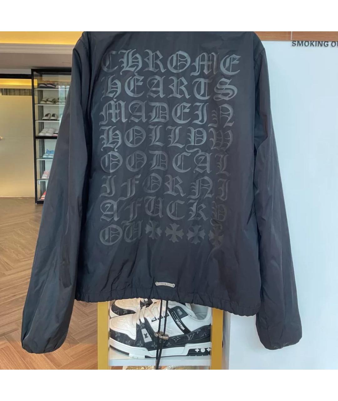 CHROME HEARTS Черная куртка, фото 2