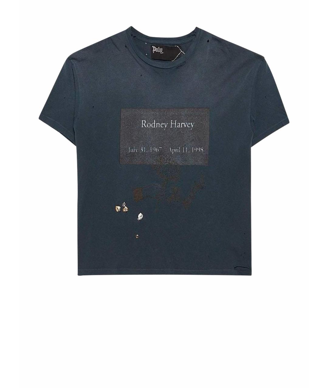PALY Темно-синяя хлопковая футболка, фото 1