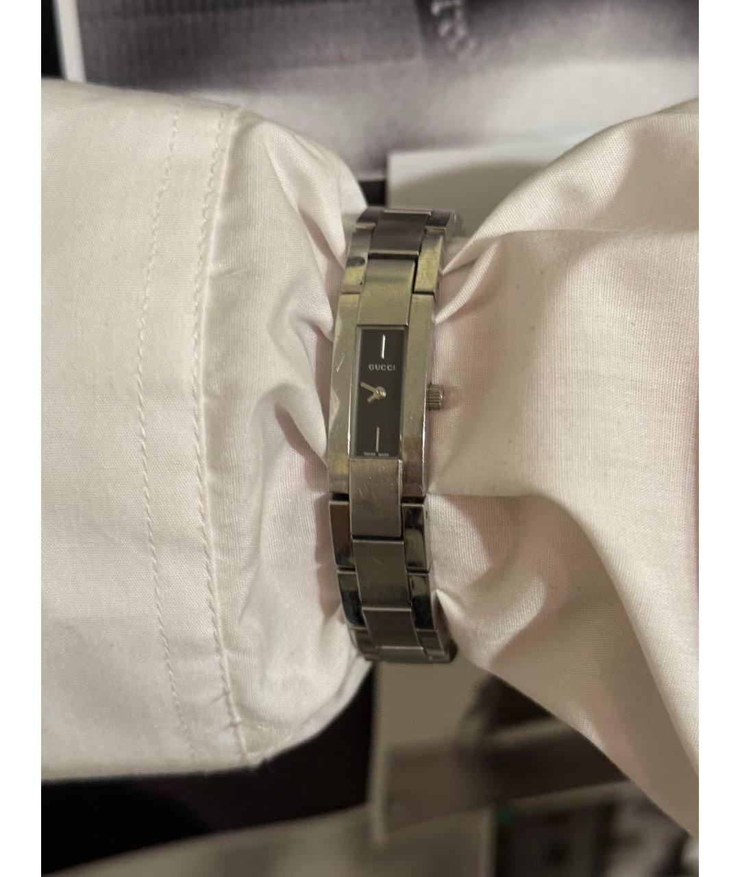 GUCCI Серебряные серебряные часы, фото 5