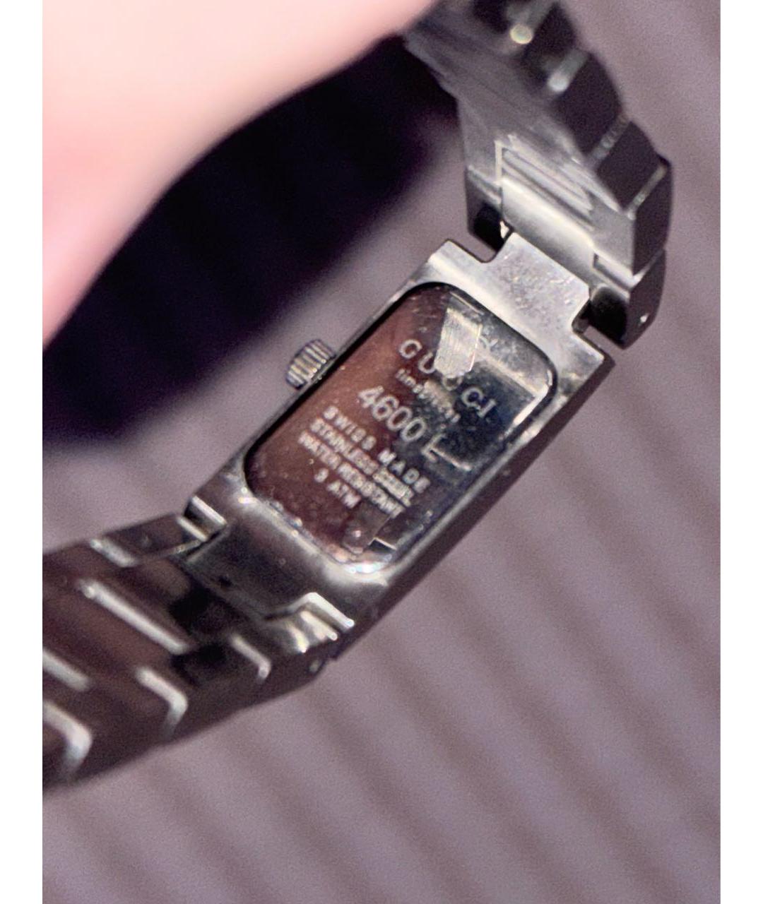 GUCCI Серебряные серебряные часы, фото 2