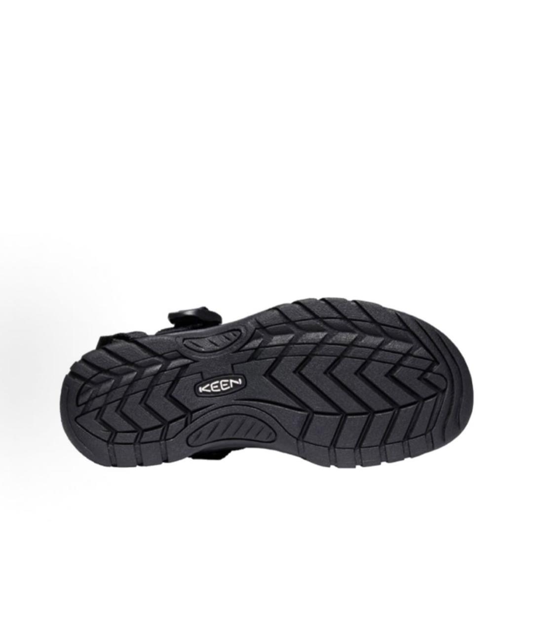 KEEN Черные текстильные сандалии, фото 8
