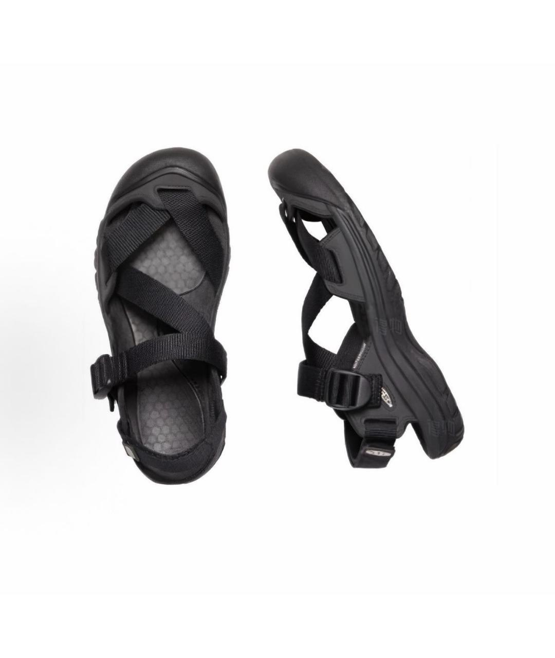 KEEN Черные текстильные сандалии, фото 6