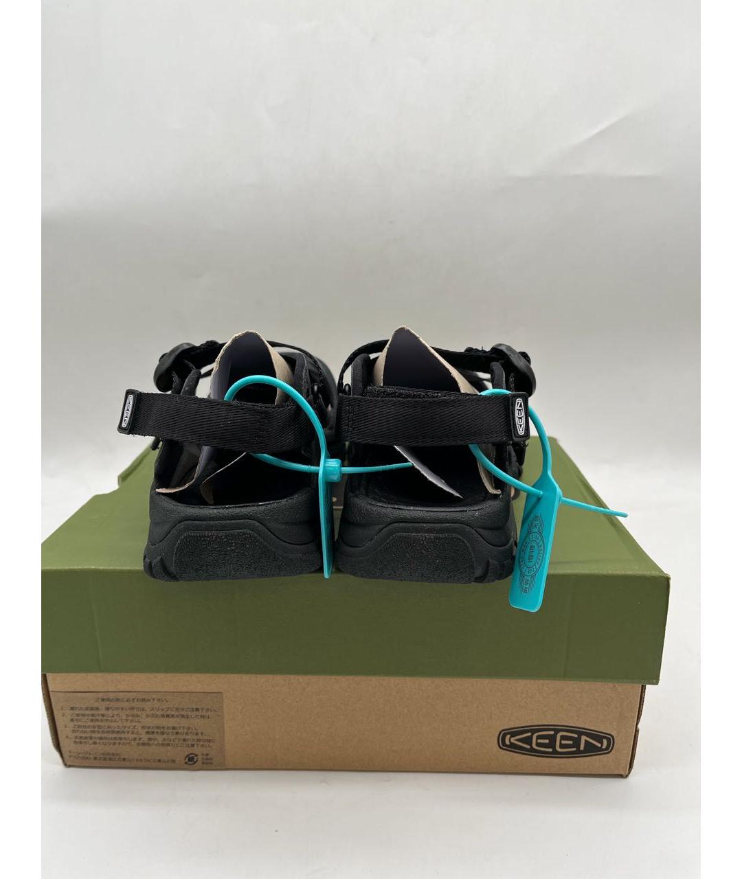 KEEN Черные текстильные сандалии, фото 4