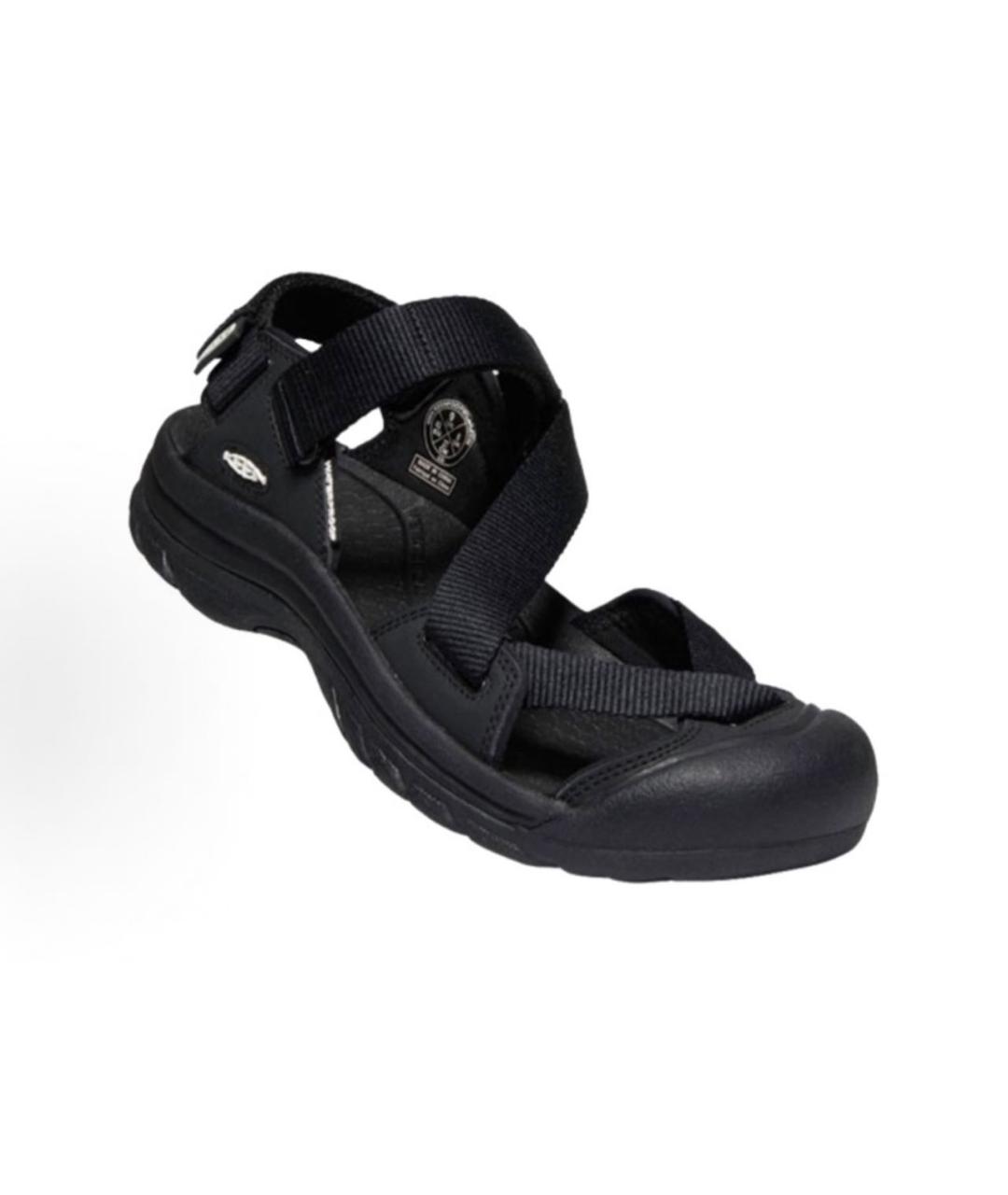 KEEN Черные текстильные сандалии, фото 5