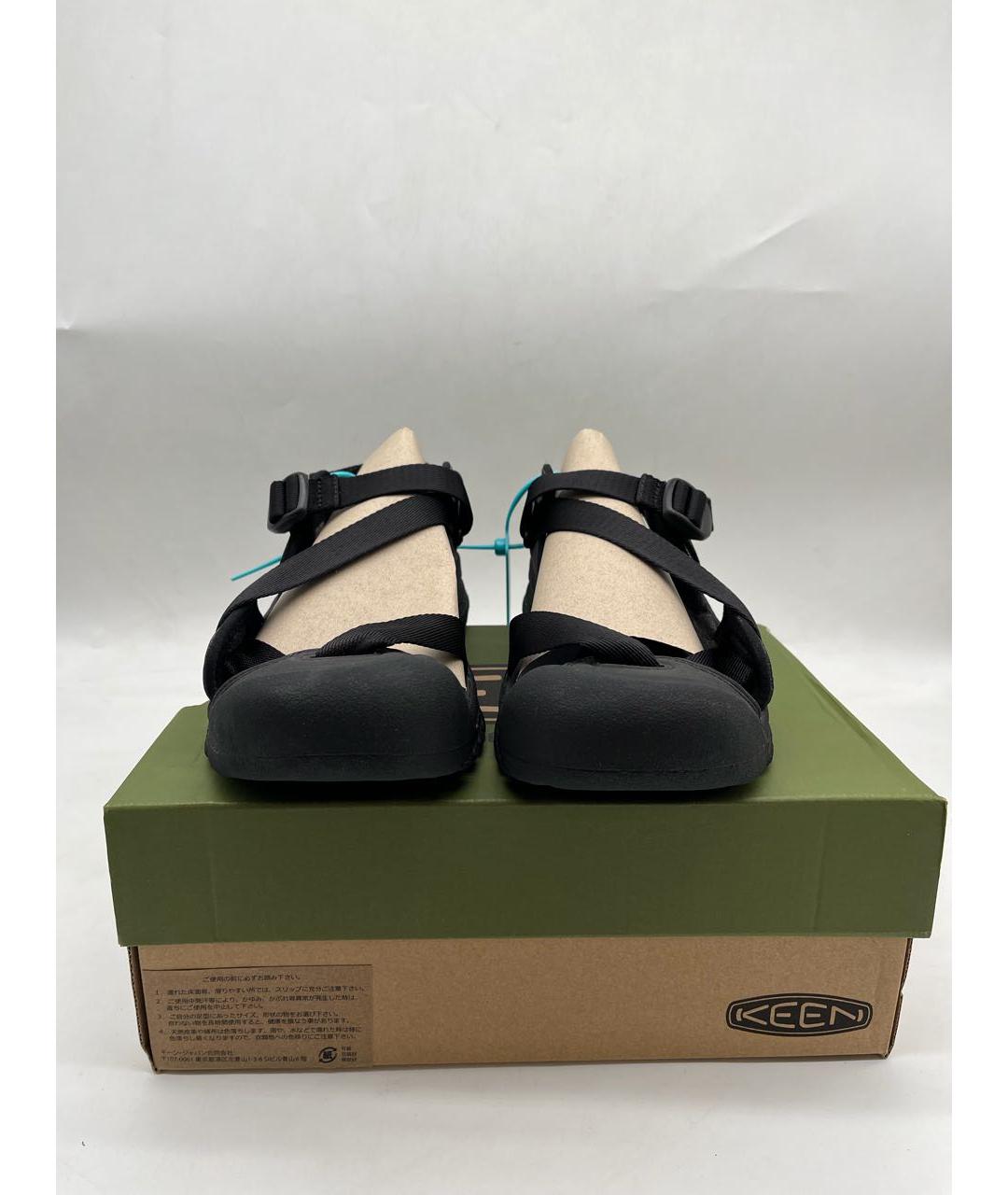 KEEN Черные текстильные сандалии, фото 2