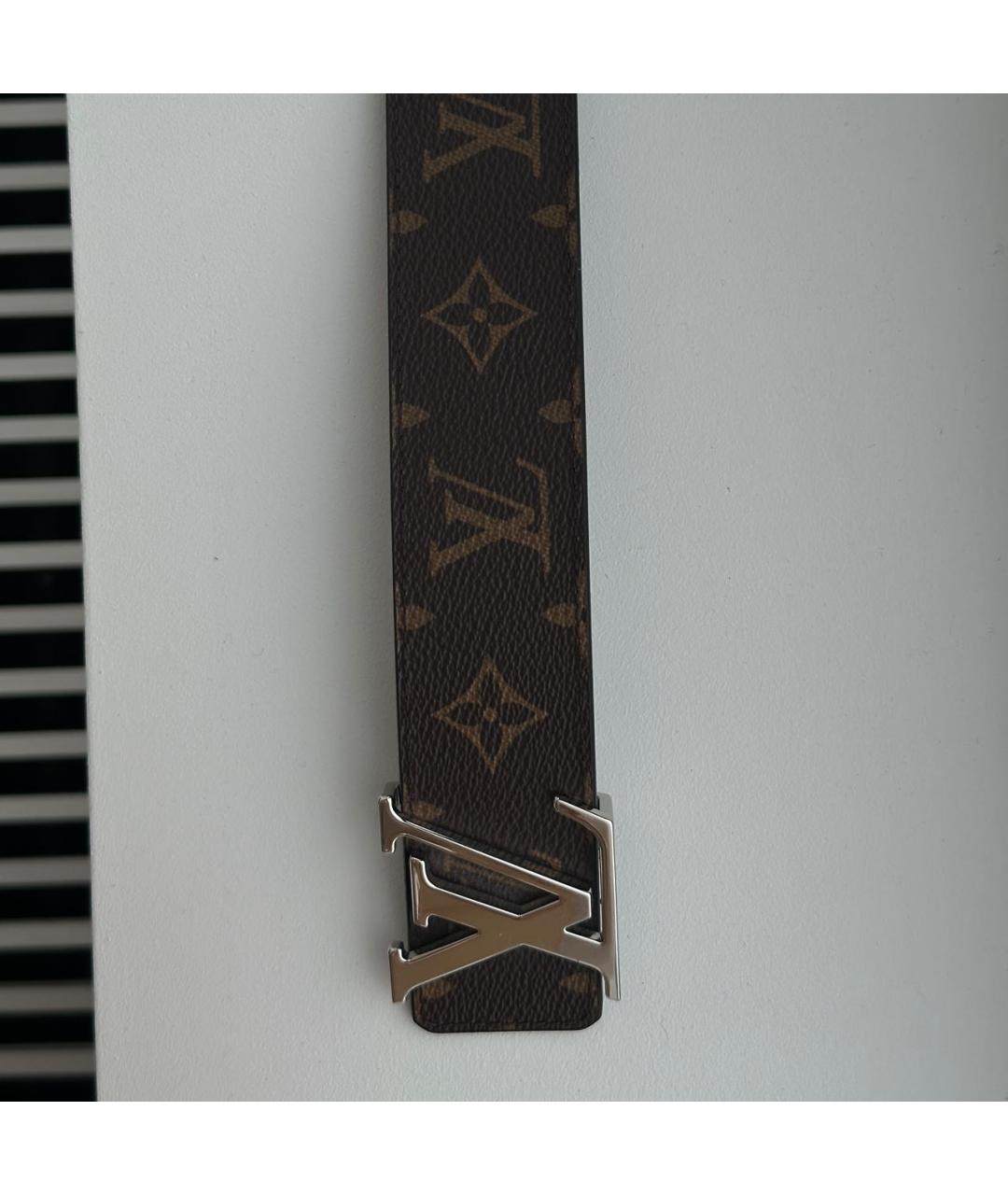 LOUIS VUITTON Коричневый ремень, фото 2