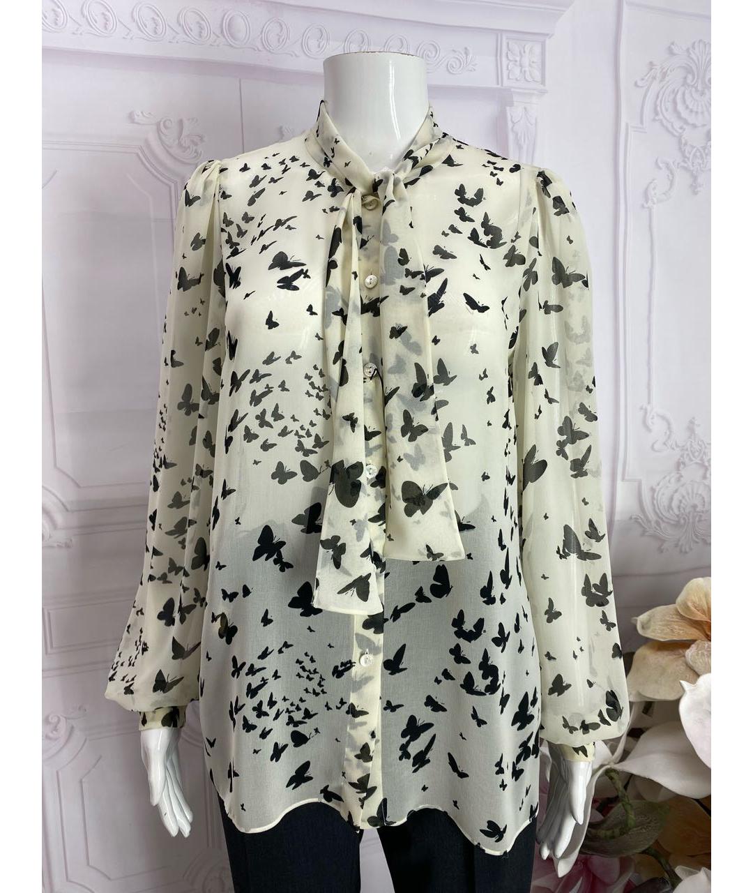 DOLCE&GABBANA Полиэстеровая блузы, фото 5