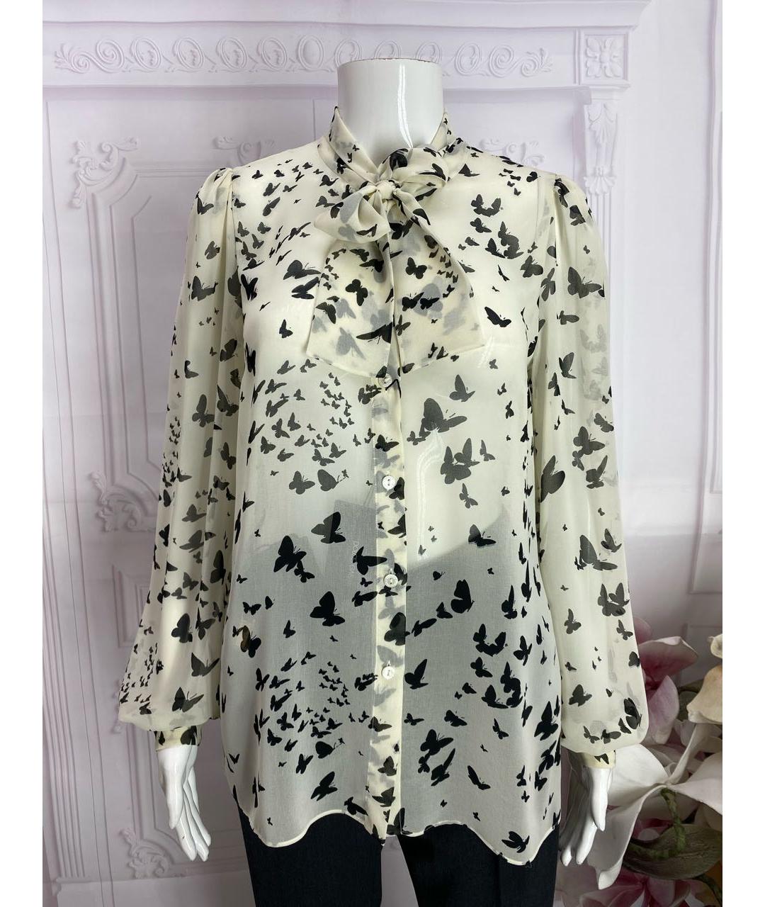 DOLCE&GABBANA Полиэстеровая блузы, фото 8