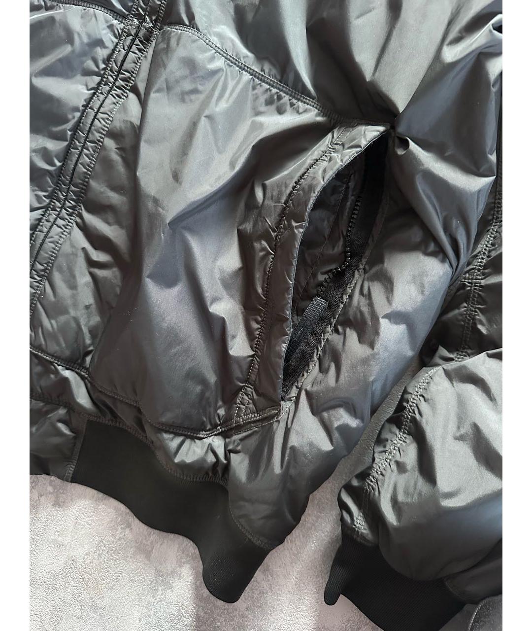 STONE ISLAND Хаки полиамидовый пуховик, фото 5