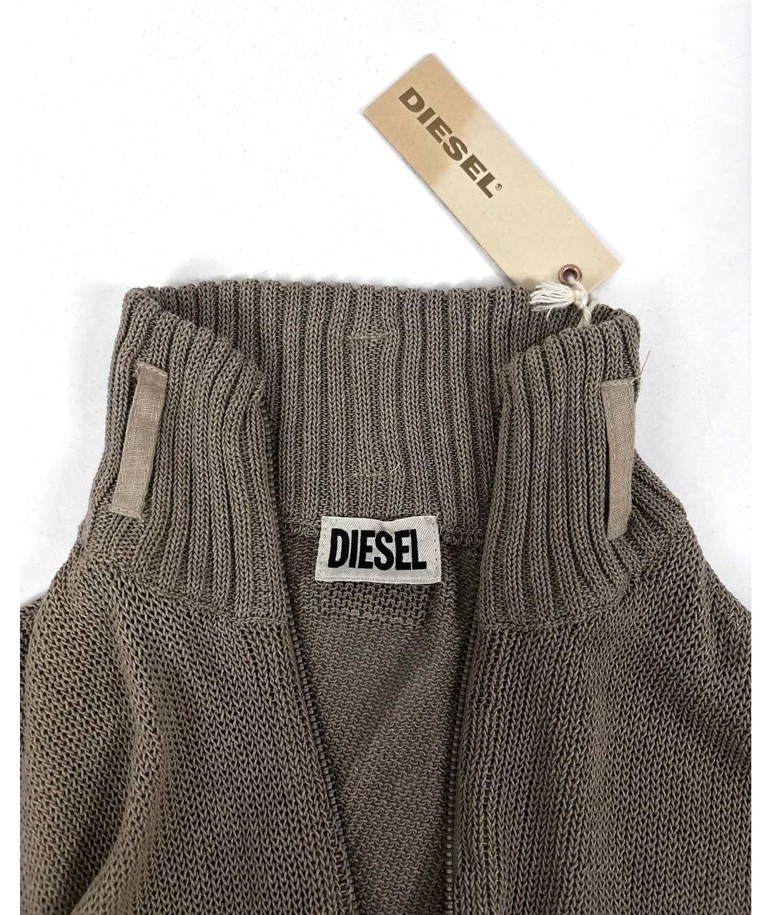 DIESEL Бежевый вискозный джемпер / свитер, фото 3