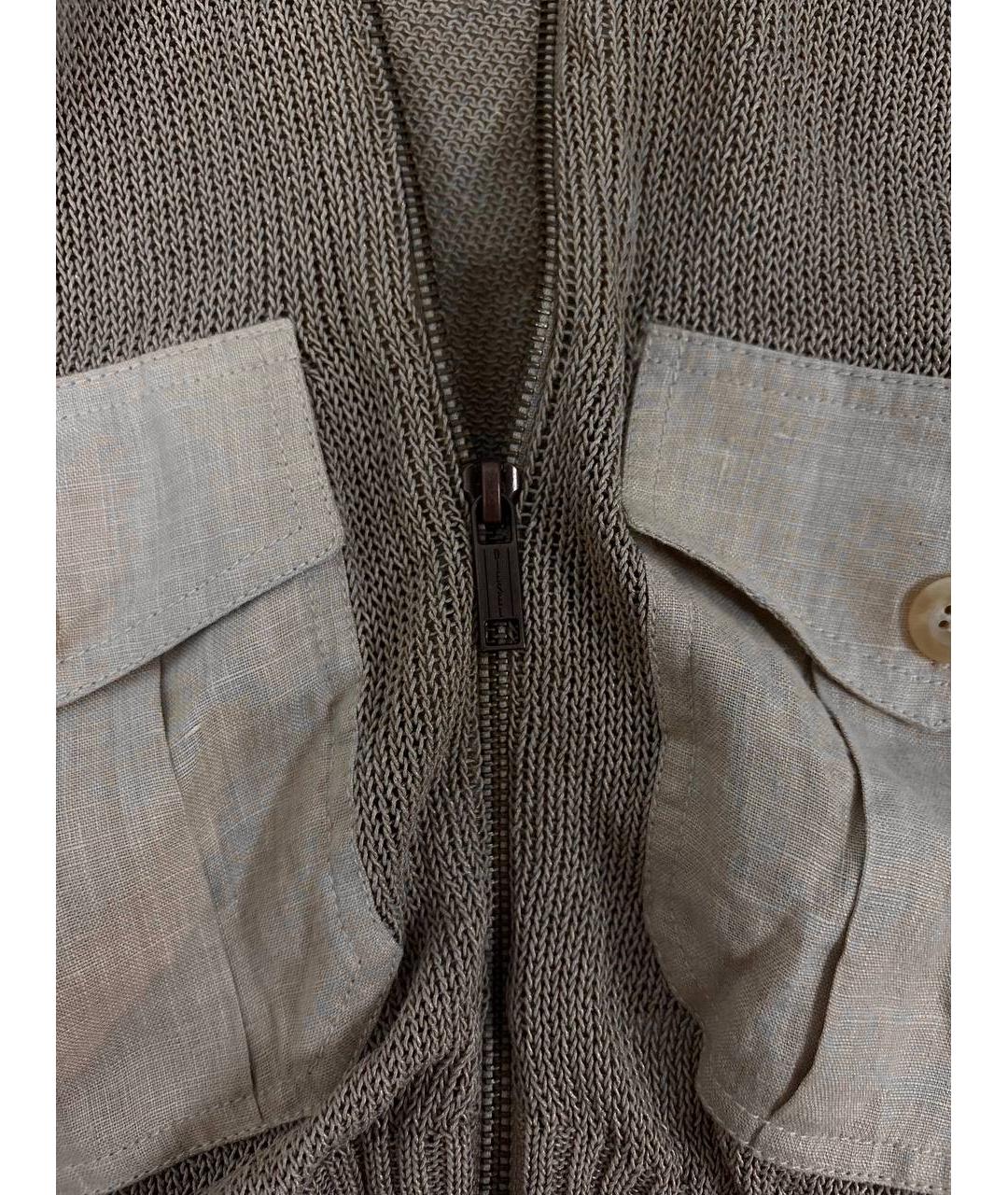 DIESEL Бежевый вискозный джемпер / свитер, фото 5