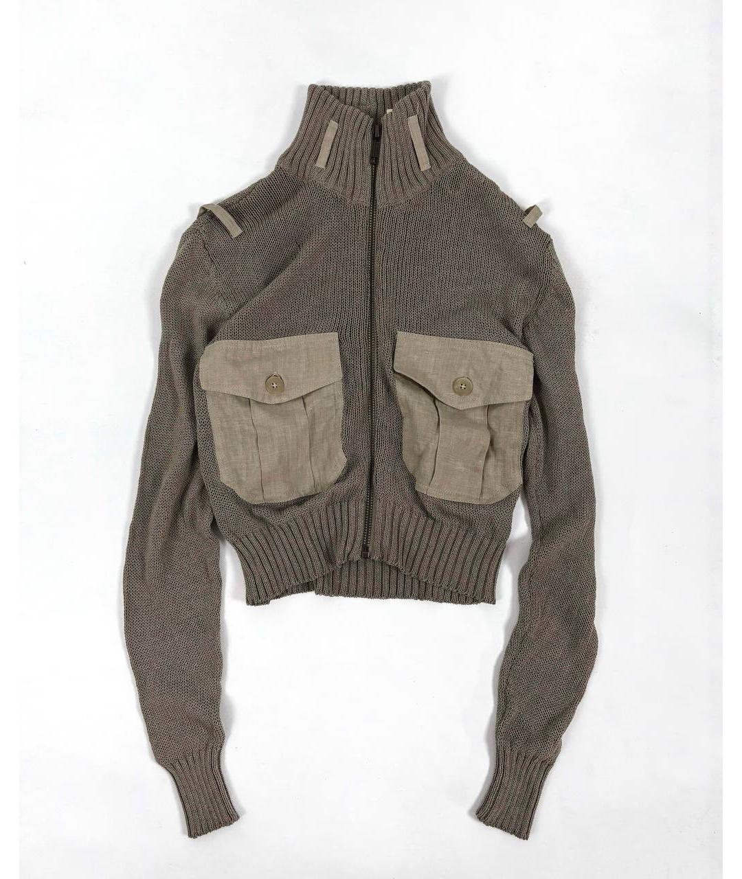 DIESEL Бежевый вискозный джемпер / свитер, фото 6