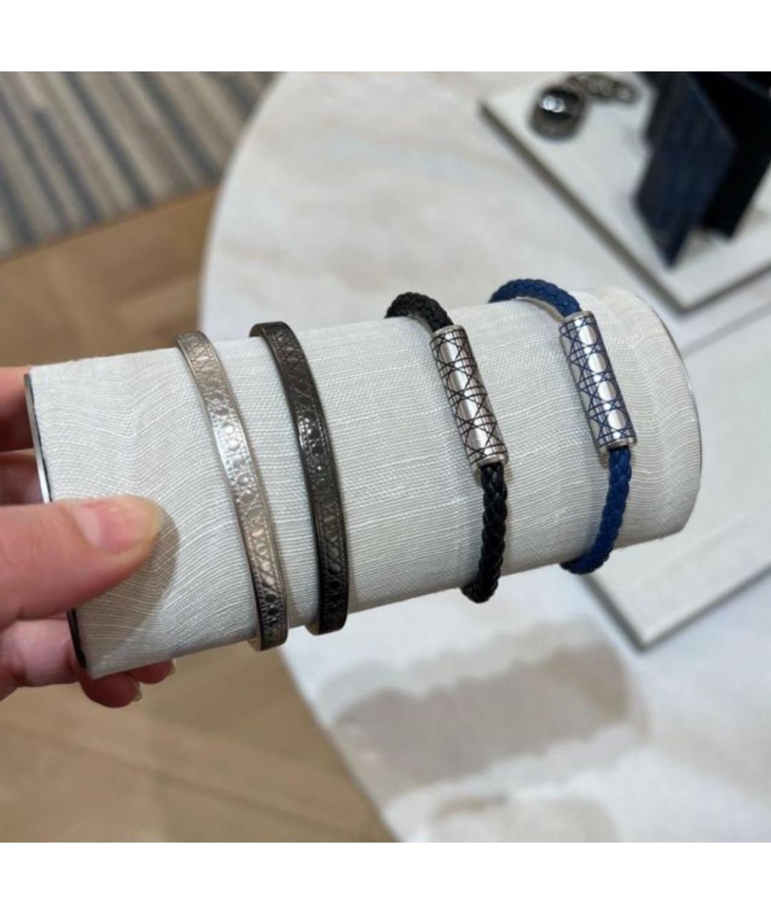 CHRISTIAN DIOR Черный браслет, фото 4