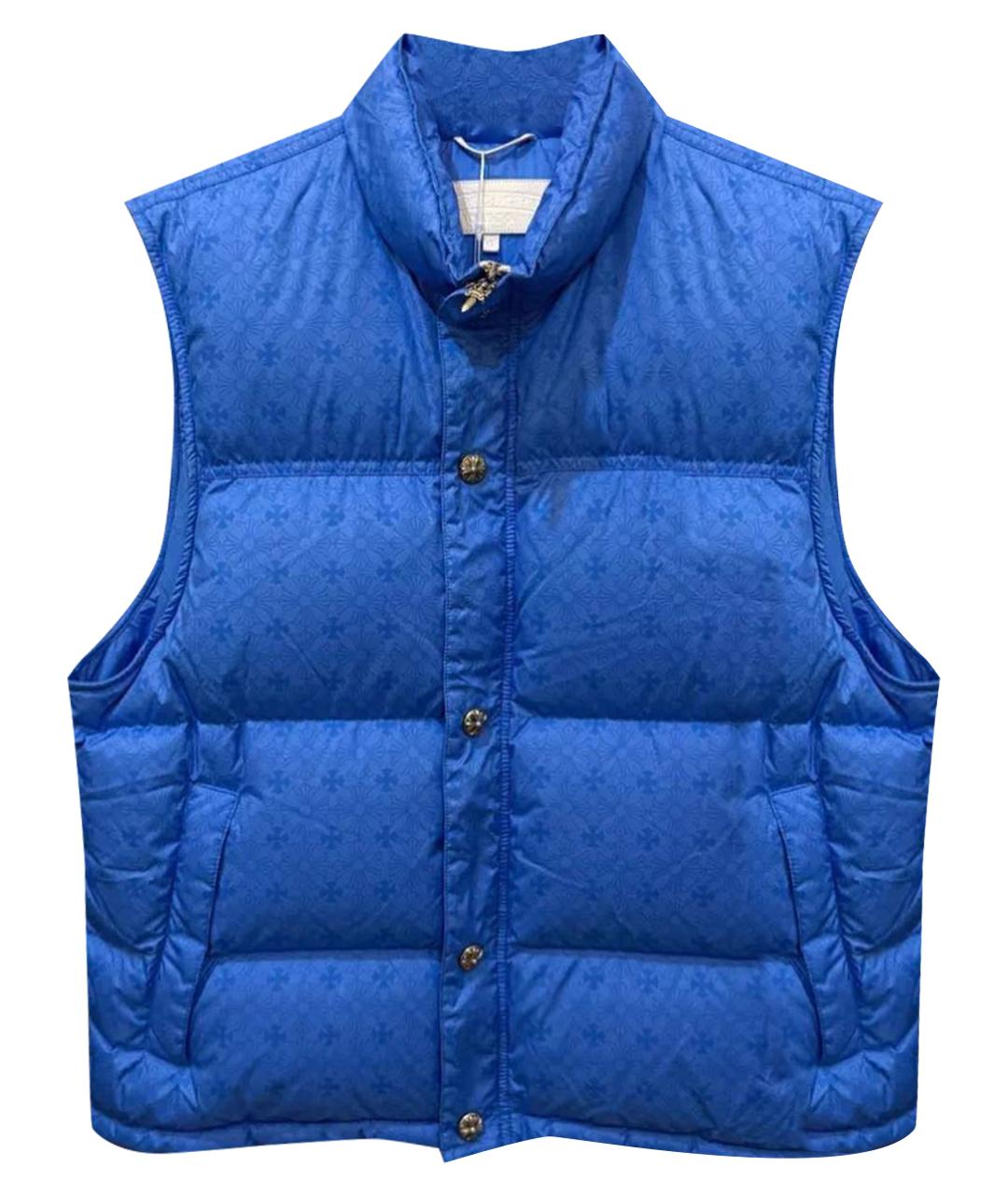 CHROME HEARTS Синий жилет, фото 1