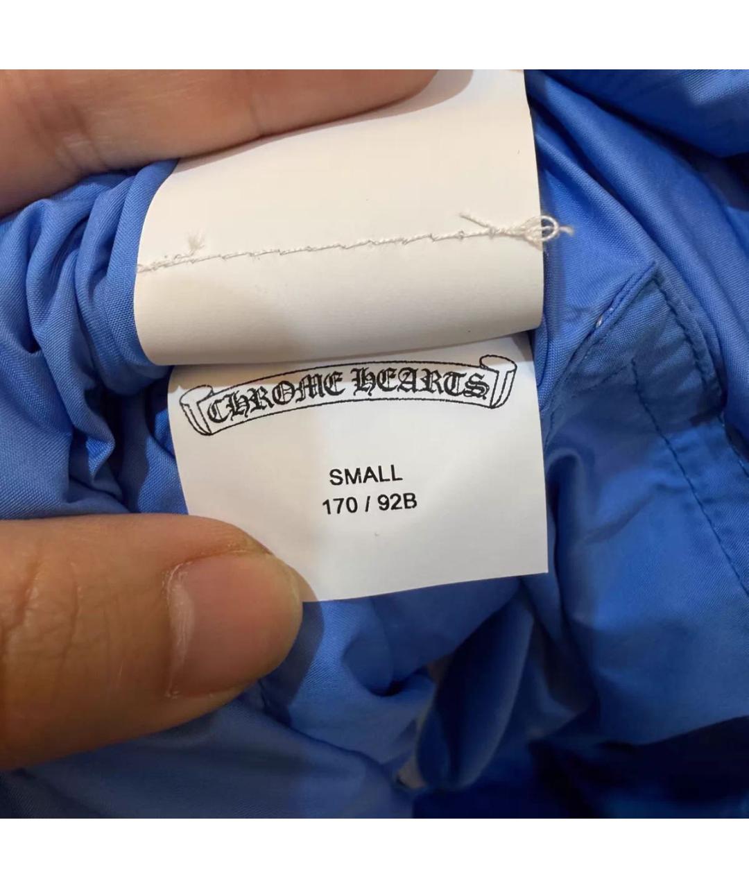 CHROME HEARTS Синий жилет, фото 6