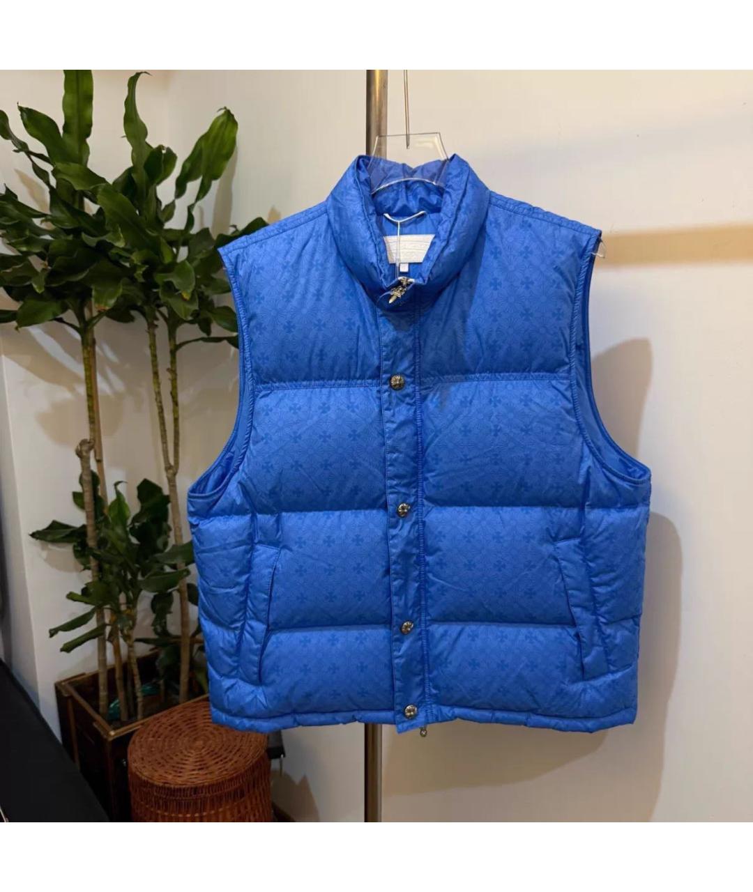 CHROME HEARTS Синий жилет, фото 7