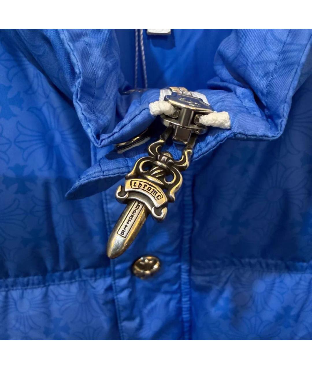 CHROME HEARTS Синий жилет, фото 4