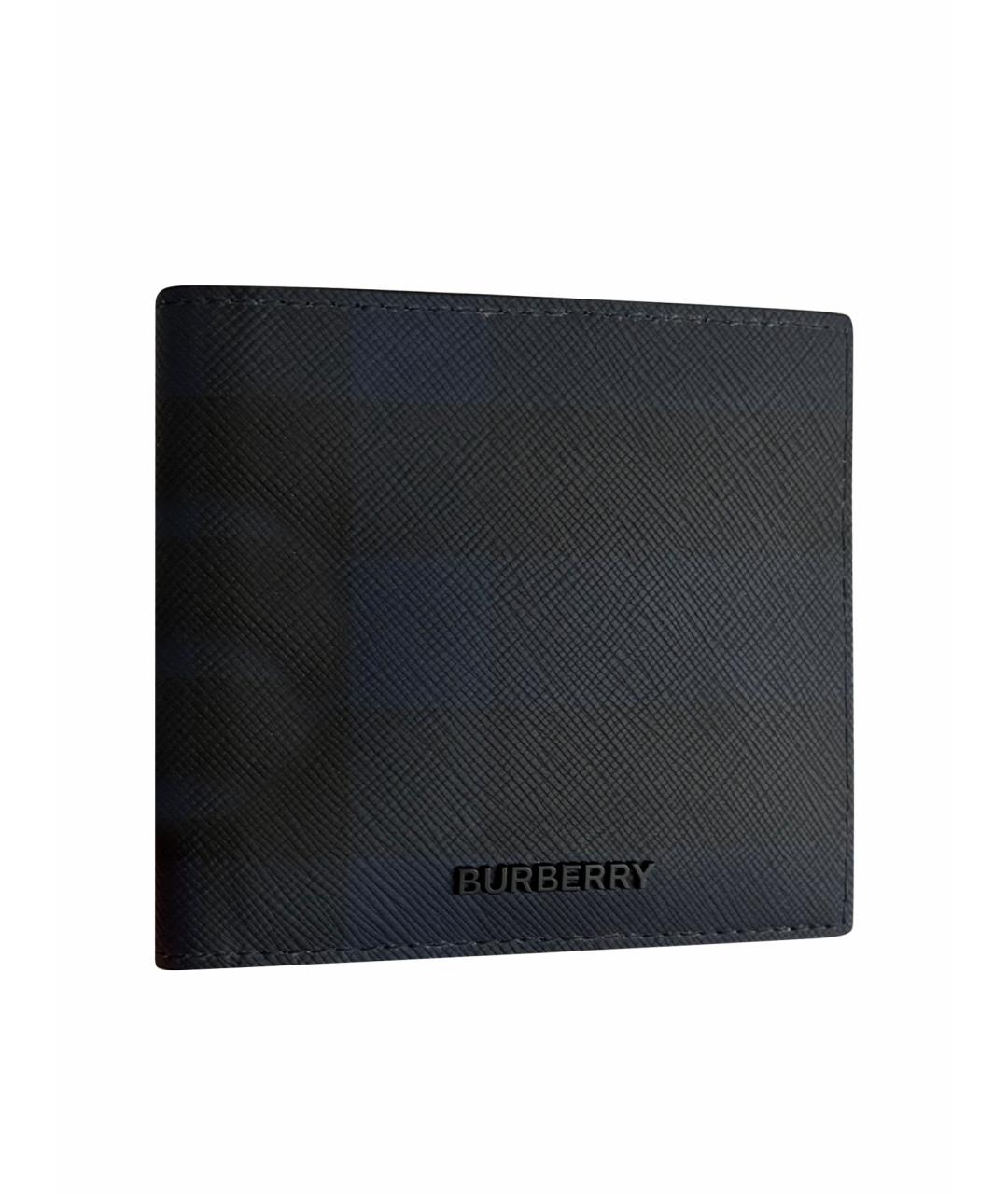 BURBERRY Темно-синий кошелек, фото 1