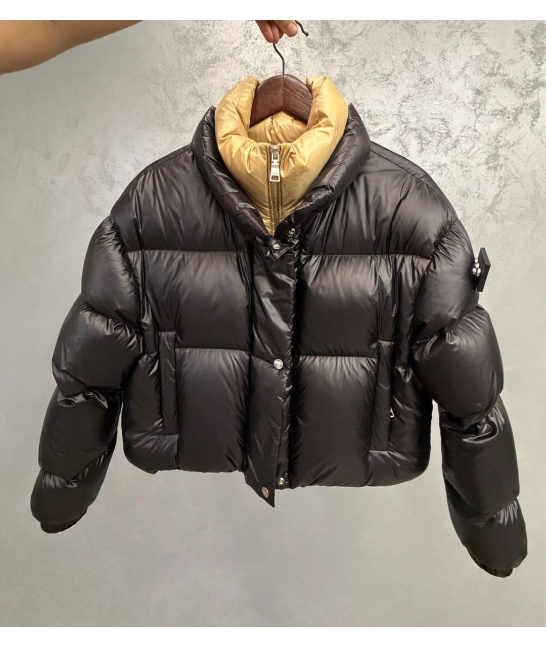ADD Черный полиамидовый пуховик, фото 8