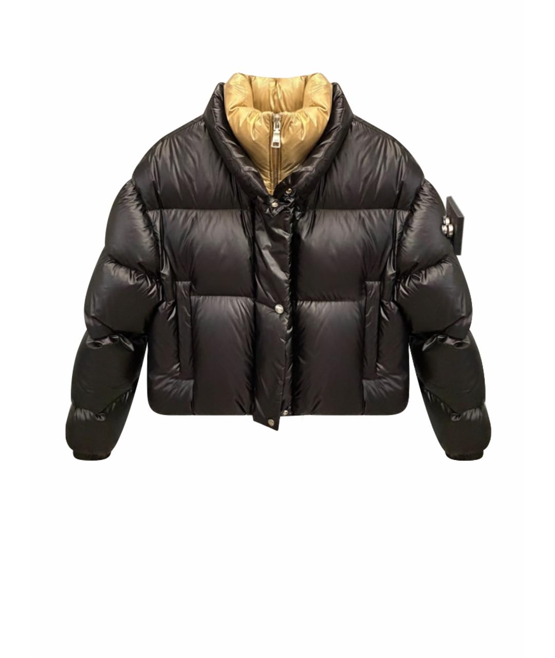 ADD Черный полиамидовый пуховик, фото 1